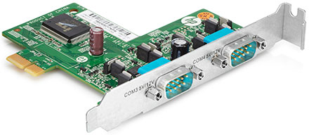 HP QP906AA (HP Enterprise rp5800 2-port Powered Serial Card - Serieller Adapter)