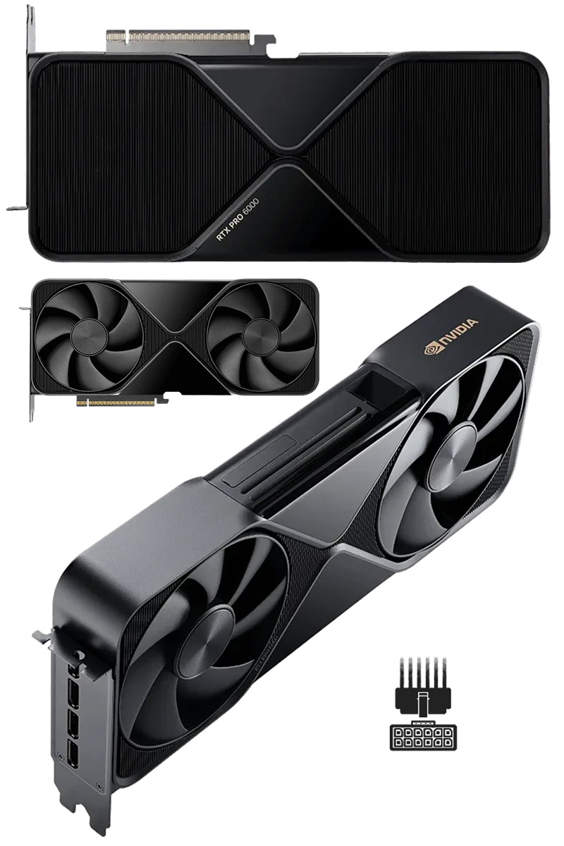 NVIDIA RTX PRO 6000 Blackwell Workstation Edition, 96GB GDDR7, 4x DP, bulk [900-5G144-2200-000]
